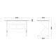 6. Huzaro Hero 1.6 White Gaming Desk
