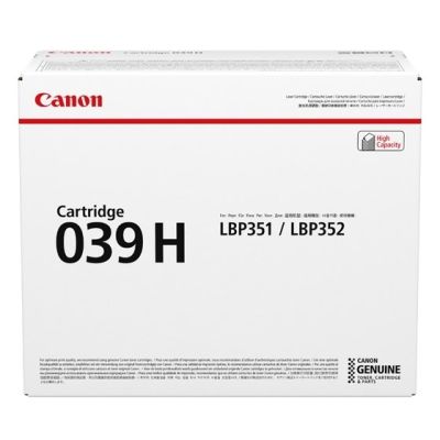 2. Canon 039H Toner Cartridge 1pc Original Black