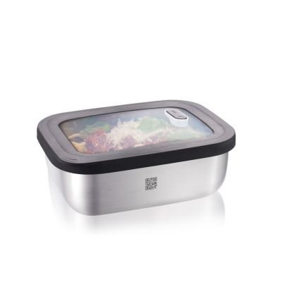 Rectangular steel container 1.3 l GEFU PROVIDO G-12775