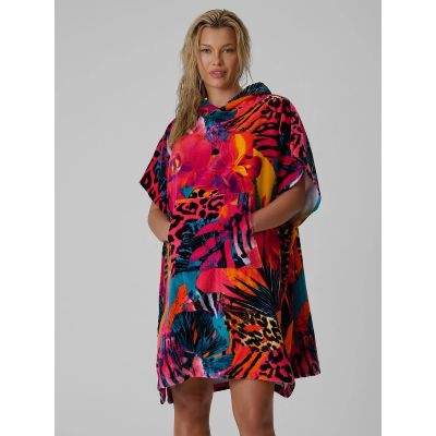 3. Women's beach poncho 4F 4FRSS26TFPOF001-90A