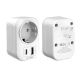 2. Tech-Protect TA100 US Adapter - White