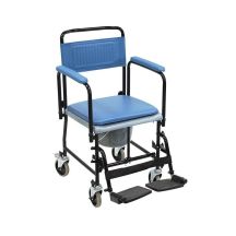 Foldable sanitary and toilet trolley