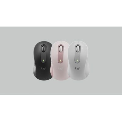 2. Logitech Signature M650 Wireless Mouse Pink