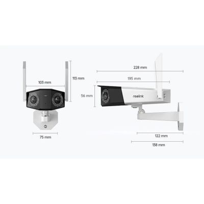 2. REOLINK Duo-Series-W730 IP camera