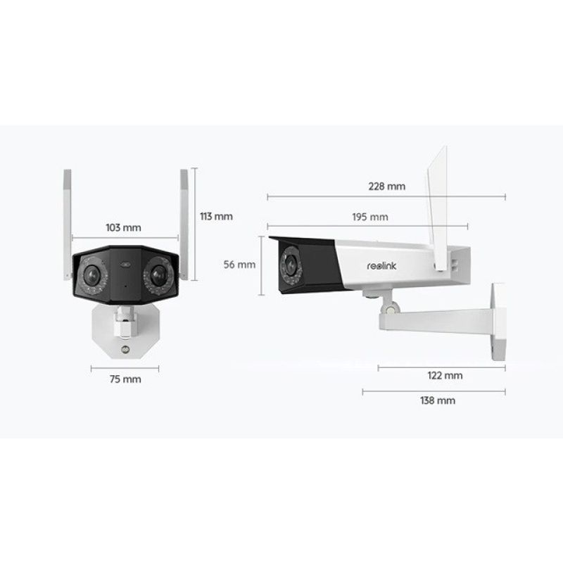 2. REOLINK Duo-Series-W730 IP camera