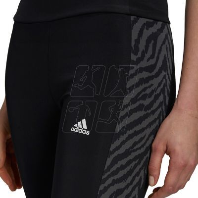 7. Leggings adidas High Rise Sport Zebra 7/8 W GR9652