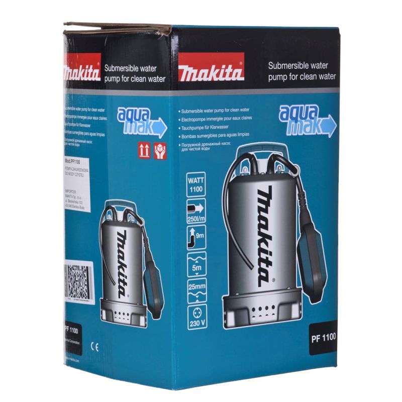 6. Makita PF1100 Electric Submersible Water Pump