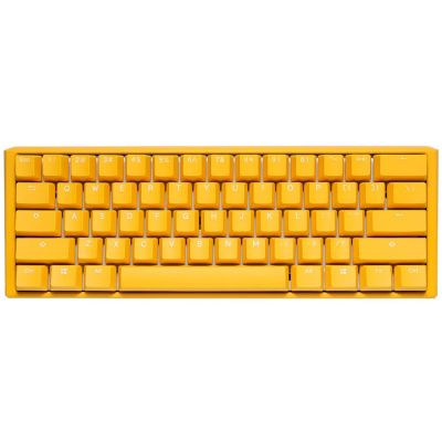 Ducky One 3 Yellow Mini Gaming Keyboard USB German Yellow