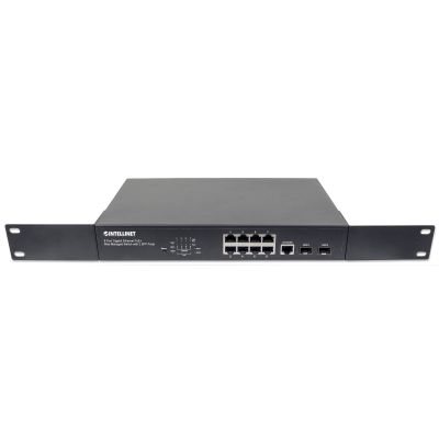 7. Intellinet 561167 Network Links Managed Gigabit Ethernet (10/100/1000) PoE Support Black