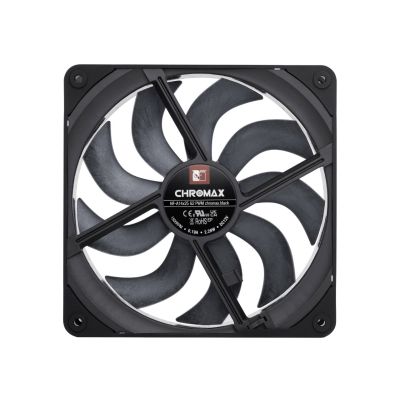 NOCTUA 140mm fan NF-A14x25 G2 PWM chromax black