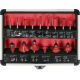 Yato YT-68007 milling cutters Bit set 15 pcs.