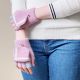 9. Women's/children's winter telephone gloves - pink