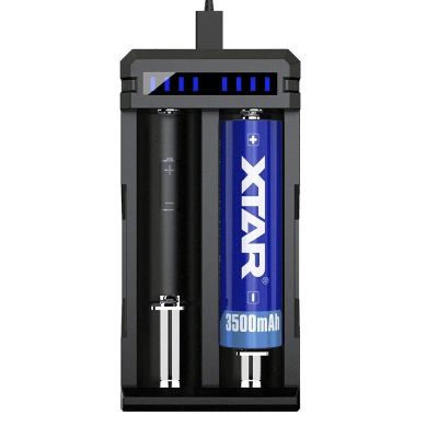 4. XTAR CHARGER FOR LI-ION 18650 BATTERY USB-C SC2