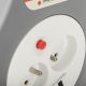 3. MONTIS HOME EXTENSION CORD WITH TWO USB TYPE A+C SOCKETS 10M GRAY MT188