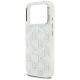 6. Karl Lagerfeld IML KL Monogram MagSafe Case for iPhone 17 Pro - White