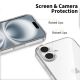 2. Tech-Protect FlexAir Case for iPhone 17 - Transparent
