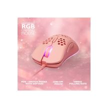 Deltaco Gaming GAM-108-P USB Keyboard Pink