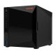 5. AS5404T NAS; Tower; 4x (3.5" SATA HDD/ 2.5" SSD); Intel Celeron N5105; 4GB DDR4 SODIMM (max. 16GB), 2x 2.5GbE 4x M.2 2280 NVMe PCIe 3.0, 3x USB 3.2 Gen, 1x HDMI 2.0b