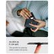 6. Spigen AirFit 2 2-Pack Case for Apple AirTag 1/2 - Black