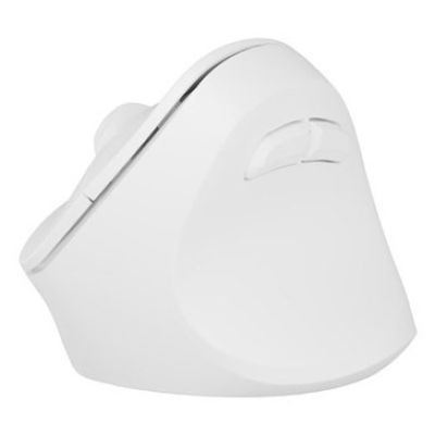 7. NATEC CRAKE 2 VERTICAL MOUSE WIRELESS 2400DPI BT 5.2 + 2.4GHZ WHITE