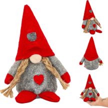 SANTA CLAUS JUTA GIRL 14CM