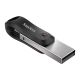 6. SanDisk iXpand GO SDIX60N-128G-GN6NE pendrive (128GB; Lightning, USB 3.0; silver color)