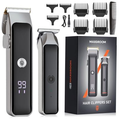 MAXGROOM M608 Hair Clipper with Trimmer - Black