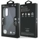 8. BMW Leather Oversized Stripes MagSafe case for Samsung Galaxy S25 Edge - black