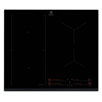 100. ELECTROLUX EIS62453 SaphirMatt induction hob 60 cm | SenseBoil | PowerBoost | timer | matt black | frameless