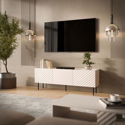 3. 3D TV cabinet LUCCA 165x40x59 cashmere