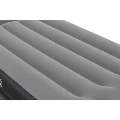 7. Bestway 671BT Air Mattress Single Mattress Black, Gray Unisex