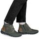 6. Women's leather ankle boots insulated green Rieker 55036-54