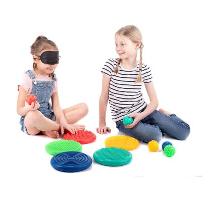10. SENSORY MEMORY SENSORY DISCS TULLO MEMORY AND TOUCH GAME