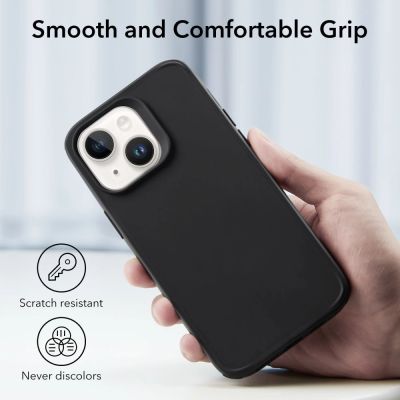 3. ESR Classic Hybrid Halolock MagSafe iPhone 14 Plus Case - Black