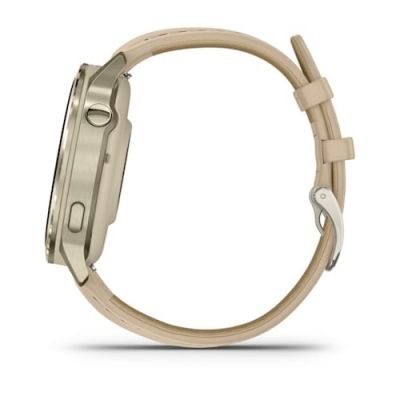 8. Garmin Venu 4, 41mm AMOLED Light Sand Watch