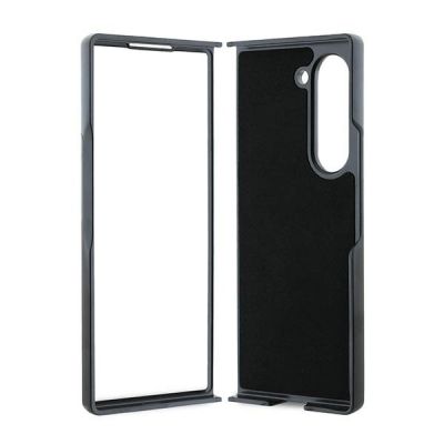 6. Guess Leather 4G Metal Logo Case for Samsung Galaxy Z Fold 6 - Brown