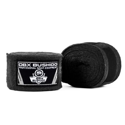9. Cotton Boxing Wraps - 4 Meters | Black