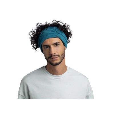 8. BUFF MERINO LIGHTWEIGHT SOLID SOLID TEAL bandana