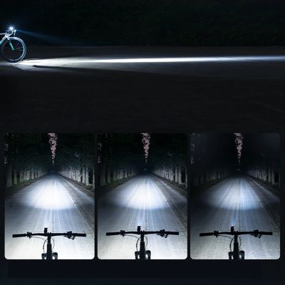 19. Rockbros 24310006001 Front Bike Light 400 lm + Micro USB Cable - USB-A - Black