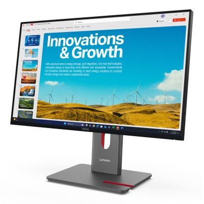 11. Lenovo ThinkVision P24QD-40 LED display 60.5 cm (23.8") 2560 x 1440 px Quad HD LCD Black