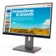 11. Lenovo ThinkVision P24QD-40 LED display 60.5 cm (23.8") 2560 x 1440 px Quad HD LCD Black
