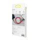 10. Baseus Cafule USB-A / Lightning 2.4A QC 3.0 cable 1 m - red