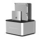 QOLTEC Dual-Bay Docking Station for 2 HDDs/SSDs 2x 2.5"/3.5" SATA | USB 3.0 | CLONING
