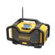 5. DeWalt DCR027-QW Portable Radio (Yellow)