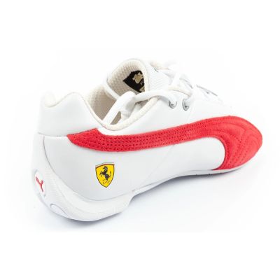 4. Puma men's sports shoes Ferrari Future Cat white natural leather fashionable