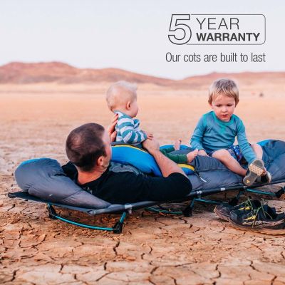 7. Helinox Lite Cot Aluminum, Polyester Aluminum Single Deckchair