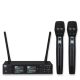 11. DNA XMIC 2 - Dual wireless set 2x handheld microphone + receiver, UHF band 518-542 MHz