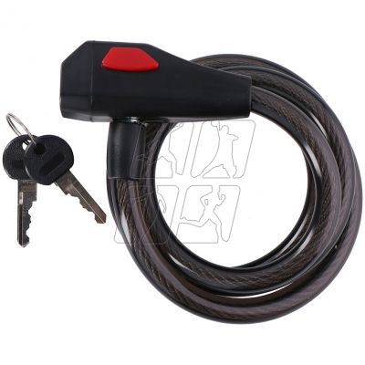 Dunlop spiral cable lock 12 mm 150 cm ST 75570