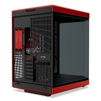 4. HYTE Y70 Midi Tower Black, Red
