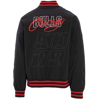 2. New Era Team Logo Bomber Chicago Bulls Jacket M 60284773